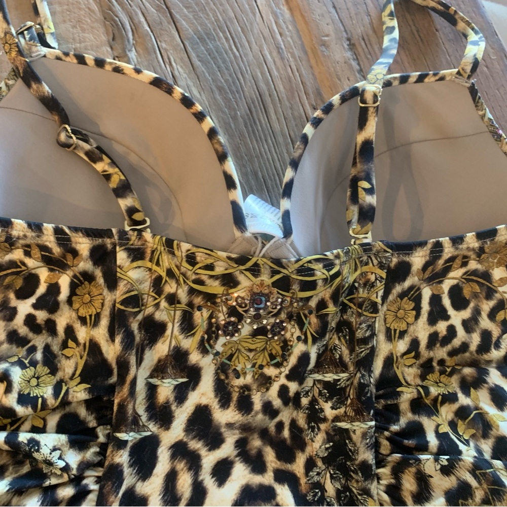 PRICE IS FIRM Camilla Nomadic Nymph leopard One piece NEW - Picture 14 of 16